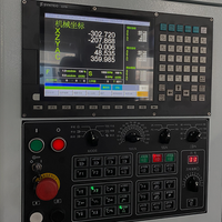Torno CNC de bancada inclinada de doble husillo de alta precisión DS46-36, tipo gangue, máquina de torneado automático