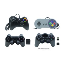 Compatible avec Raspberry Pi, manette rétro USB sans fil, sans pilote, PS2 filaire, 2.4G, plug and play