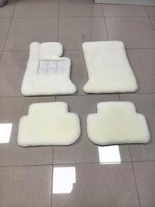 Tappetini <span class=keywords><strong>Auto</strong></span> Premium in Lana Australiana 35mm Impermeabili Antiscivolo per Rolls-Royce Wraith 2015 Bianco LHD Personalizzati in Fabbrica - Product Image 5