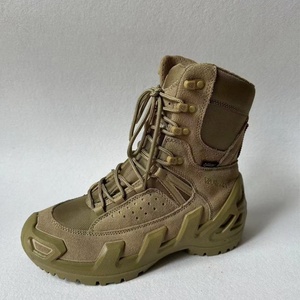Chaussures d'escalade d'extérieur DF, montantes, respirantes, imperméables, en cuir véritable, antidérapantes, haut de gamme, pour le voyage, en promotion - Product Image 1