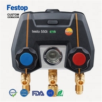 Festop Testo 550i Smart Digitale Manifold Koelmiddelmeter Draadloze Druksensor Smart Oplaadset Op Voorraad