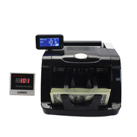 Machine à compter l'argent détecteur de faux argent Compteur multi-devises billet UV MG