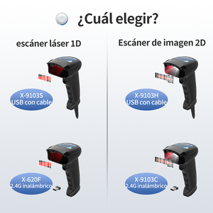 <span class=keywords><strong>Lector</strong></span> de Código de Barras Inalámbrico 2D de Fábrica Xincode, Escáner Tipo Pistola USB, <span class=keywords><strong>Lector</strong></span> de Código de Barras 1D para Cajón de Dinero - Product Image 2