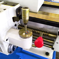 Torno Horizontal Manual Hua Hai CA6150 de 2000mm, Servicio Mediano, 220V, Nuevo, para Corte de Metal de Precisión, 4 Estaciones de Herramientas, Cono de Husillo MT6