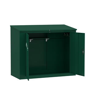 <span class=keywords><strong>Abri</strong></span> de rangement pour vélos au sol, <span class=keywords><strong>abri</strong></span> de <span class=keywords><strong>vélo</strong></span> de type entrepôt, casier à vélos hautement sécurisé, <span class=keywords><strong>abri</strong></span> horizontal pour vélos pour jardin, véranda, cour - Product Image 2