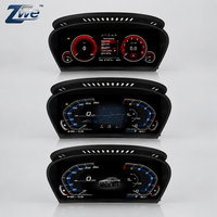 Untuk X5 E70 X6 E71 LCD Digital Dashboard Instrument Cluster Speedometer USB CarPlay Linux OS Plug and Play Retrofit Pengganti