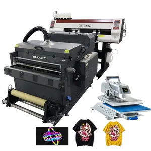 Xp600 Dtf Printer Gratis Verzending Groot Formaat Dtf 60Cm Printer Met Saker Dtf Shaker En Printer 2 Kop 24Inch