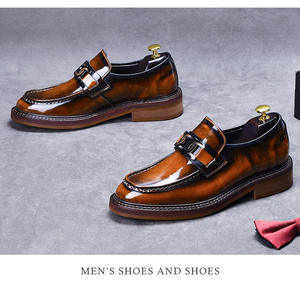 รองเท้าหนังอ็อกซ์ฟอร์ดผู้ชายสไตล์ลำลองหรูหราแบบอังกฤษ งานแฮนด์เมด รองเท้าทางการสำหรับใส่ทำงาน ระบายอากาศได้ดี ทนทานตลอดกาล - Product Image 3