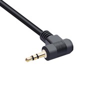 Câble adaptateur audio TRS 3,5 mm mâle vers 6,35 mm femelle à angle droit, convertisseur de prise petite vers grande pour écouteurs, haut-parleurs, amplificateurs