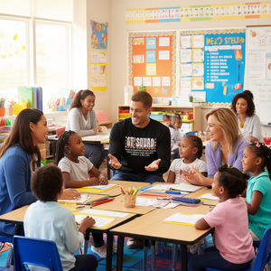 T-shirt à manches longues Gt Squad pour enseignants en éducation spéciale - Product Image 3