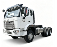Tracteur routier Sinotruk HOWO NX 6x4, moteur diesel, suspension confortable, pour la logistique longue distance sur autoroute et le transport de conteneurs.