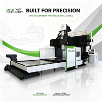 Machine de fraisage CNC à portique robuste pour grandes matrices, moules, structures en acier et pièces usinées de précision GMF2213T