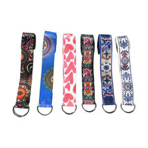NOUVEAU HaoRui Ceinture Élastique Bouclée en Tissu Polyester Imprimé Numérique Extensible pour Fitness, Exercice, Danse et Yoga Sportif - Product Image 5