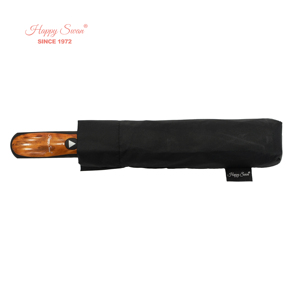 <span class=keywords><strong>Paraguas</strong></span> Negro Clásico <span class=keywords><strong>Plegable</strong></span> de Apertura Automática Happy Swan para <span class=keywords><strong>Hombre</strong></span> - Product Image 4