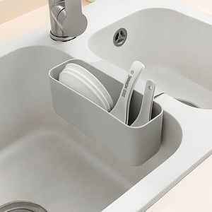 Wholesale Gray <strong>White</strong> Triangle Sink Drainer Kitchen Dishwashing Food <strong>Strainer</strong> Plastic Colander &amp; <strong>Strainer</strong> - Product Image 3