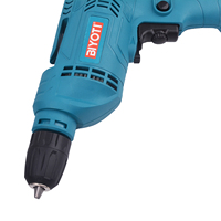 Perceuse électrique portable BYT-6001 450W, mandrin sans clé 10mm, vitesse variable, outils électriques pour le bois et le métal