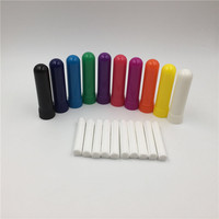 Éponge absorbante durable en polyester de 8 mm 51 mm, remplacement de la mèche, huile essentielle, inhalateur nasal, recharge, bâtonnets de diffuseur de parfum