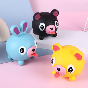 Various Styles of Cute and Funny Tongue-out Squishy Dolls, Squeeze and Sound Simulated Animal <b>Toys</b>. - Product Image 2