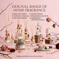 Ensemble diffuseur de parfum en céramique écologique de luxe avec logo personnalisé pour cadeaux d'entreprise