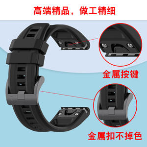 ShanHai 26 <span class=keywords><strong>22</strong></span> 20MM Silicone <span class=keywords><strong>QuickFit</strong></span> Sangles pour Garmin Fenix 7X 7 7S 6X 6 6S Pro 5 5X 5S Smartwatch Easyfit <span class=keywords><strong>Bracelet</strong></span> <span class=keywords><strong>Bracelet</strong></span> - Product Image 3