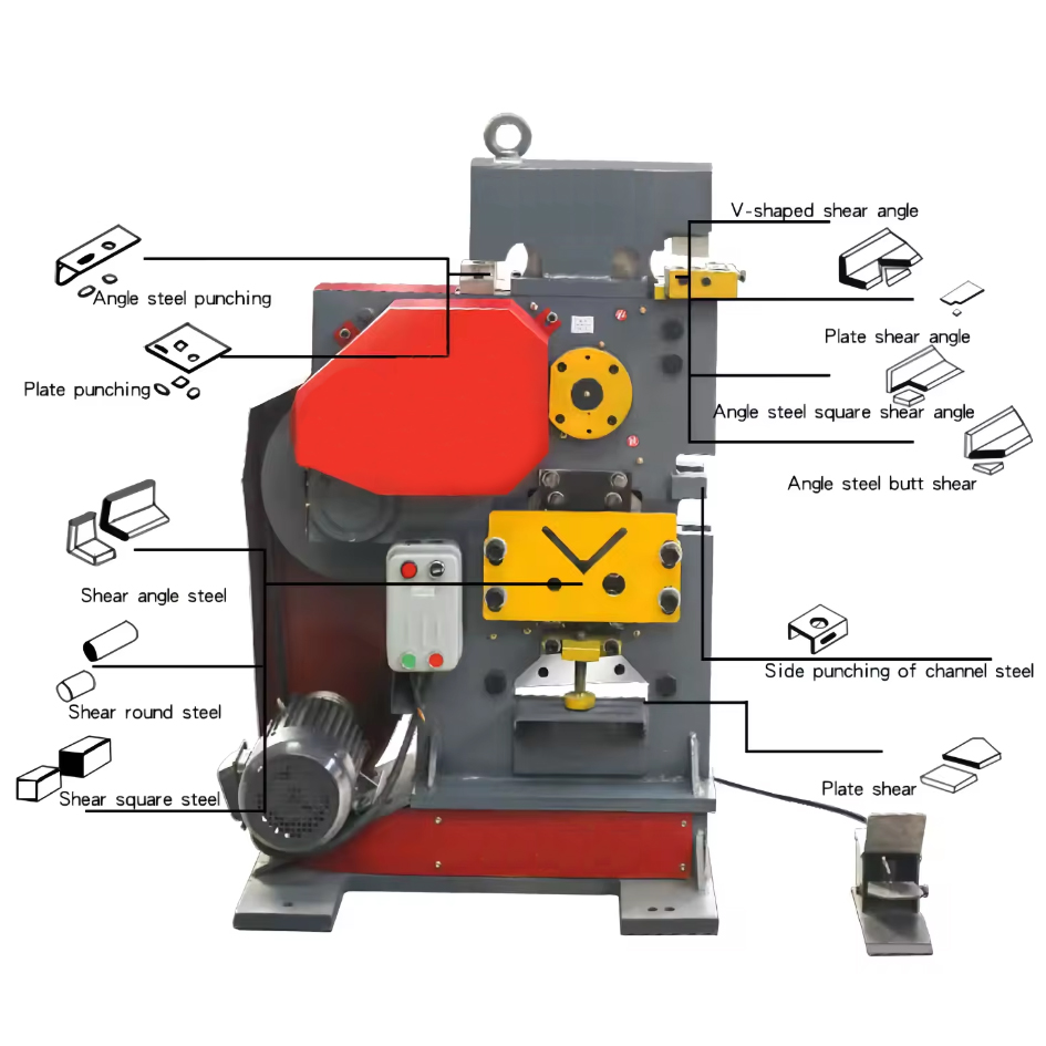 Metal Steel Combined Punching and Shearing Machine