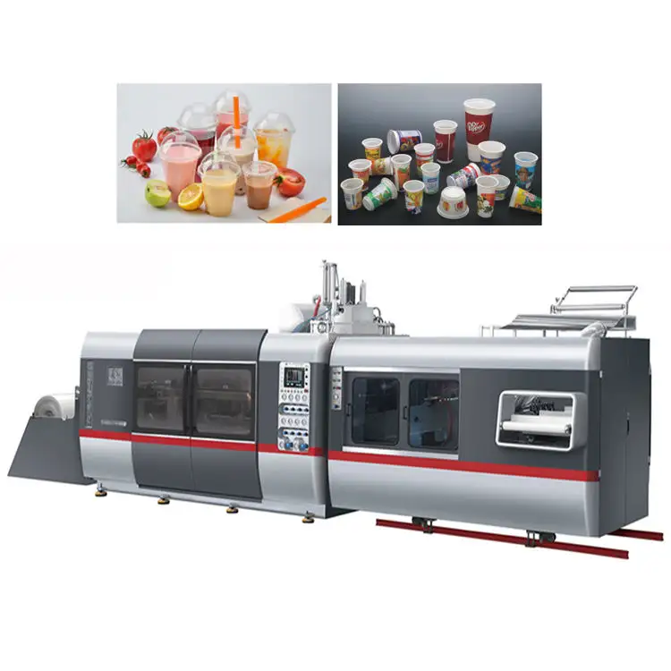 Best Six-axis Control Cup Making Machine Thermoforming Plastic Tea Cup Making Machine