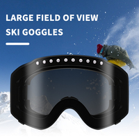 Masque de ski magnétique RTS Baikang 7075, anti-buée, avec lentille PC, pour motoneige, Gafas De Nieve