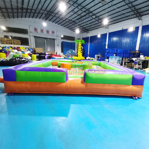 Arena inflable comercial para juegos de gladiadores, tipo torneo de combate, con el último hombre en pie, para deportes interactivos y juegos de lucha. - Product Image 2