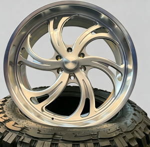 Rines SHIN Forjados <span class=keywords><strong>de</strong></span> Aleación <span class=keywords><strong>de</strong></span> Aluminio Cromado <span class=keywords><strong>de</strong></span> 24 Pulgadas con Diseño Multirradio R501, Offset <span class=keywords><strong>de</strong></span> 10 Pulgadas / 31, Patrón <span class=keywords><strong>de</strong></span> Pernos 6x135, Diámetro del Eje <span class=keywords><strong>de</strong></span> 87.1 mm - Product Image 3