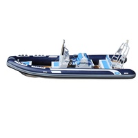 Bateau pneumatique Thundercat gonflable de 25 pieds, coque en aluminium Patrol, Hypalon, Dockitjet Rib, à vendre