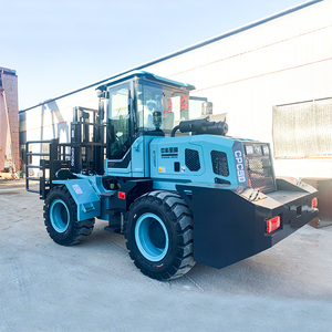 משלוח חינם מלגזה 2.5 3 3.5 4 5 6 7 טון שטח 4X4 לכל סוגי השטח מלגזה דיזל מחיר למכירה - Product Image 3