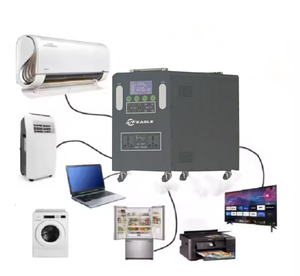 Estación de Energía Portátil de Emergencia de 1000W con Carga Solar para Camping, Cortes de Energía, Arranque de Emergencia, Cigarrillos, UE, EE. UU., Sistema de Energía Solar de 3000W B-1000 - Product Image 2