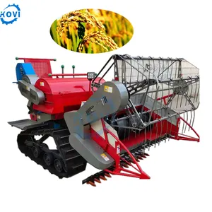 Agricultural rice harvest machine tractor mounted combine harvester for paddy wheat rice harvesting machine for sale