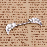 Ailes d'ange Anneaux de tétons en acier inoxydable Bijoux de corps pour enfants et orthodoxes pour mariages et fiançailles