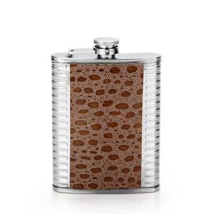 Petaca de acero inoxidable de 8 oz con embudo, petaca de bolsillo para alcohol y whisky, con tapa de rosca - Product Image 1