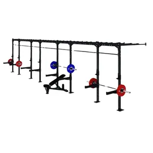 Buy Rig Fitness Equipment Body-building Power Custom Multi Functional Squat Rack Wall Rack 80x80 Fitness Rig