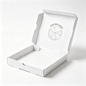 Emballage en carton ondulé personnalisé pour boîte à pizza <span class=keywords><strong>Bello</strong></span> avec emblème doré, pour commandes en gros, conception gratuite, qualité alimentaire, pour produits cuits au feu de bois et faits quotidiennement - Product Image 3