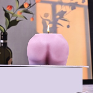 Early Riser Nuevo modelo <span class=keywords><strong>de</strong></span> accesorios <span class=keywords><strong>de</strong></span> modelo <span class=keywords><strong>de</strong></span> trasero <span class=keywords><strong>de</strong></span> <span class=keywords><strong>mujer</strong></span> pinchle aromaterapia vela adornos yeso hornear pastel molde <span class=keywords><strong>de</strong></span> silicona - Product Image 2