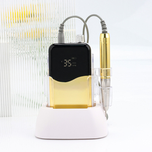2024 nouveauté luxe or Portable haute puissance 85w moteur sans balais 35K RPM perceuse à ongles polisseuse à ongles machine pour salon à ongles - Product Image 2