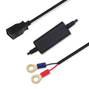 สายเคเบิล USB DC Boost Data เพิ่มแรงดันไฟฟ้าให้สูงขึ้น5V 9V 12V ถึง12V 24V พร้อมขั้วต่อแหวน/คลิป - Product Image 5