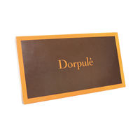 Caja Rígida de Cartón Corrugado Plateado con Materiales Reciclados, Forro de Esponja con Relieve, Impresión de Logotipo Personalizado Hecho a Mano, Regalo Personalizable
