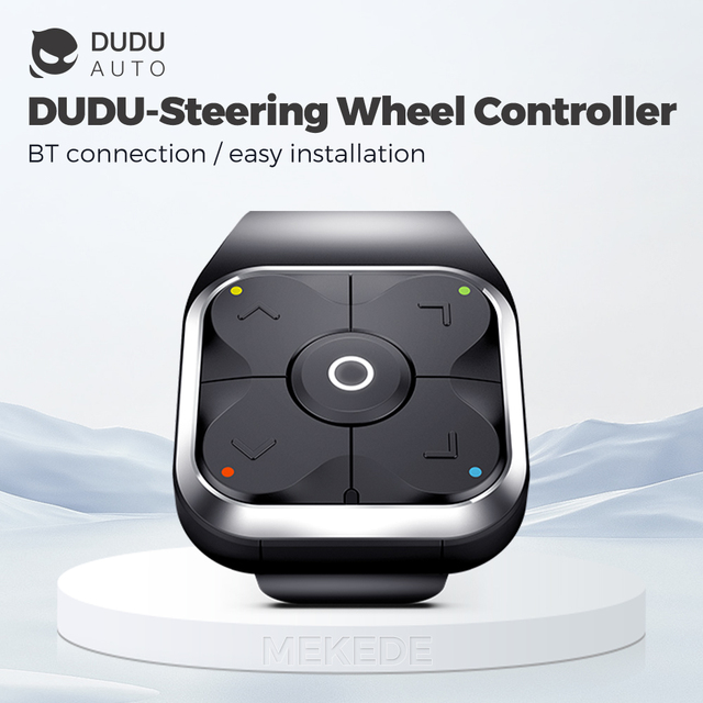 MEKEDE DUDUAUTO Car Accessories Steering Wheel Control Built-in TPMS External TPMS Rear LED Screen Only for DUDUAUTO System