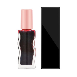 น้ำมันบำรุงริมฝีปากเปลี่ยนสีอะโวคาโด MLM แบบกำหนดเอง ขวดแก้วลายคลื่นเปลี่ยนสีตามอุณหภูมิ กลิ่นผลไม้ บำรุงริมฝีปากชุ่มชื้น สำหรับคนทานวีแกน - Product Image 1