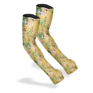 Manches longues de protection UV pour hommes et femmes, motif floral tropical personnalisé, rafraîchissantes, pour le jardinage, avec trous pour les pouces, manches de protection pour agriculteurs - Product Image 6