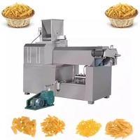 Ligne de production automatique de pâtes, macaronis et spaghetti, machine pour aliments pour animaux, acier inoxydable, capacité de 120-150 kg/h