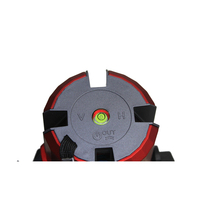Niveau automatique miniature haute précision 2 lignes 3D niveaux laser rouge/vert auto-nivelants niveau laser rotatif à 360 degrés batterie au lithium