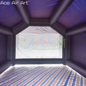 Carpa inflable de <span class=keywords><strong>teatro</strong></span> privado para alquiler comercial, ideal para parejas, color negro, ideal para ver películas - Product Image 3
