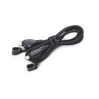 Cable USB-C a USB-C de 1000 mm, Impermeable, Carga Rápida de 3A, Conductor de Cobre Puro, Revestimiento de TPE/PVC, Blindaje Trenzado, Tapas Impermeables