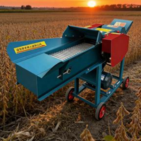 Hacheuse d'ensilage électrique portable multifonctionnelle, coupe-fourrage robuste, fonctionnement multi-tension pour le traitement des aliments du bétail