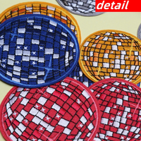 Patch brodé à sequins boule disco en gros, thermocollant ou à coudre, pour vêtements, vestes, sacs à dos, chapeaux
